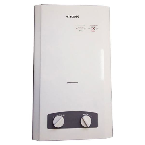 Chauffe Bain OCÉAN 10 litres Gaz naturel Chauffe Bain OCÉAN 10 litres Gaz naturel